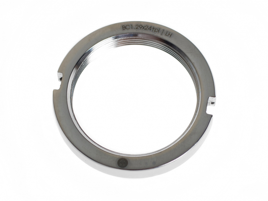 BEEFY LOCKRING SREBRNI BLB