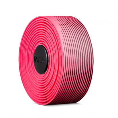 BAR TAPE VENTO TACKY MICROTEX BI-COLOR FLUO-PINK/BLACK FIZIK