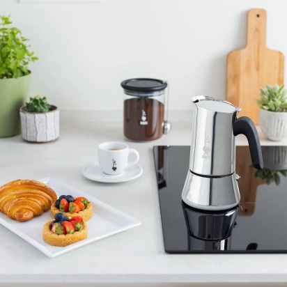 MOKA VENUS 6 CUPS SILVER BIALETTI