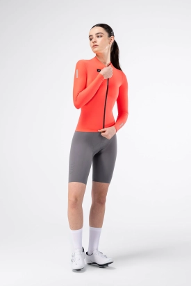 MAJICA BICIKLISTIČKA DUGI RUKAVI AVALON UNISEX LAVA GOBIK