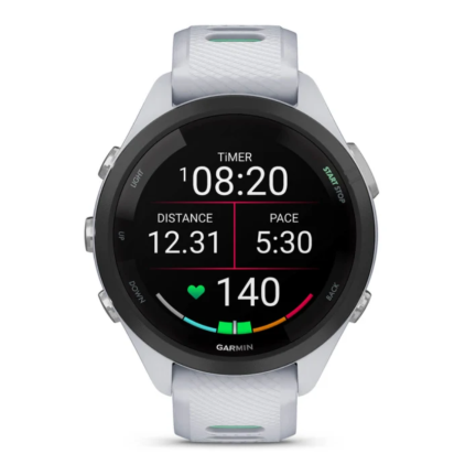 SAT Forerunner® 265S BIJELO/TROPSKO ZELENI GARMIN