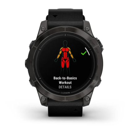 SAT Epix™ Pro (Gen 2) – SAPPHIRE EDITION 47mm SIVI/KOŽNI REMEN GARMIN