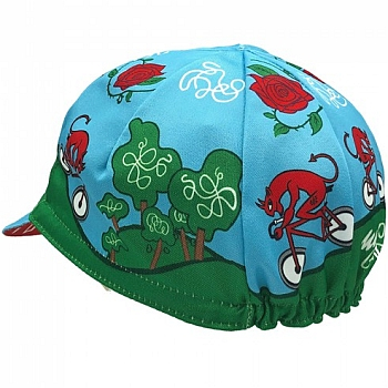 CYCLING CAP DIAVOLO ROSSO BY MASSIMO GIACON CINELLI
