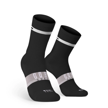 SOCKS UNISEX SUPERB STANDARD BLACK HORIZON GOBIK