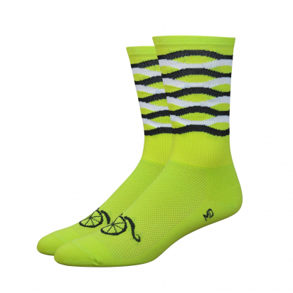 SOCKS ART HBAR FREQUENCY YELLOW DEFEET