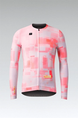 MAJICA BICIKLISTIČKA DUGI RUKAVI VANQUISH UNISEX FLAMINGO GOBIK