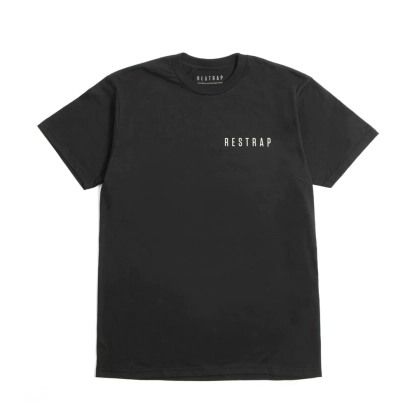 T-SHIRT LOGO BLACK RESTRAP