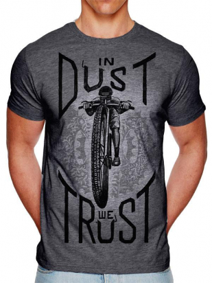 MAJICA IN DUST WE TRUST TAMNO SIVA CYCOLOGY