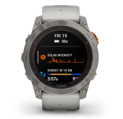 SAT Fenix™ 7X Pro – SAPPHIRE SOLAR 51mm SIVO/NARANČASTI GARMIN