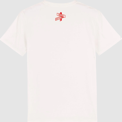 T-SHIRT ROUBAIX ROAD SIGN UNISEX OFFWHITE COIS CC