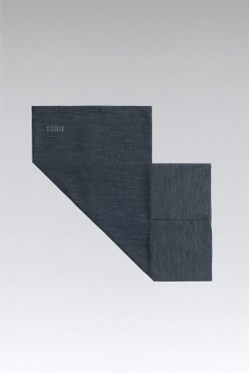 NECK BANDANA MOONBAH SOLID GRAPHITE GOBIK