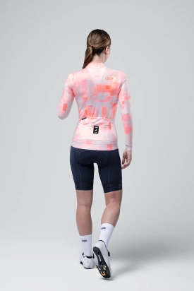 MAJICA BICIKLISTIČKA DUGI RUKAVI VANQUISH UNISEX FLAMINGO GOBIK