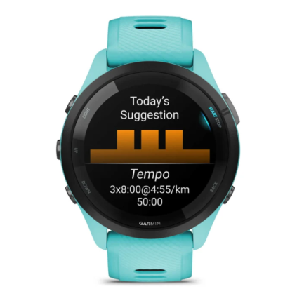 WATCH Forerunner® 265 AQUA/BLACK GARMIN