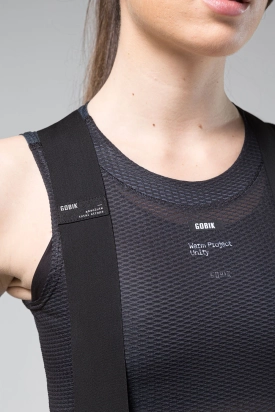 BIB SHORT ABSOLUTE BLACK 6.0 WOMAN K9 GOBIK