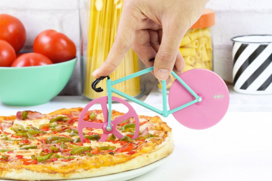 REZAČ ZA PIZZU BICIKL RACEFIT ZELENI CYCLEGIFTS