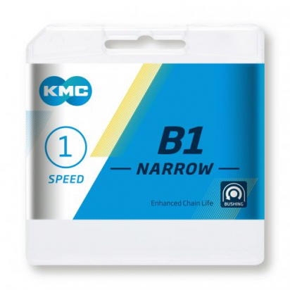 CHAIN B1 NARROW SILVER 112L KMC