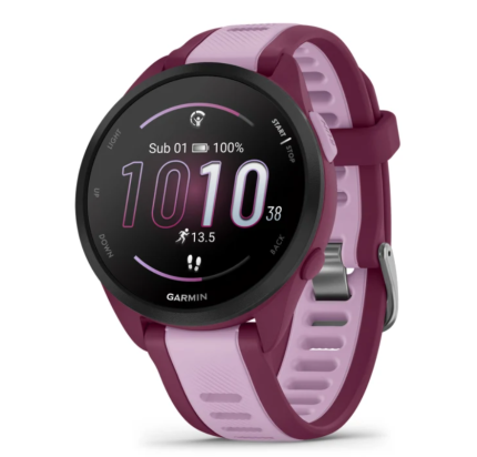 SAT Forerunner® 165 MUSIC LJUBIČASTA GARMIN