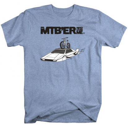 T-SHIRT MTBer LOVED BLUE ENDURANCE CONSPIRACY