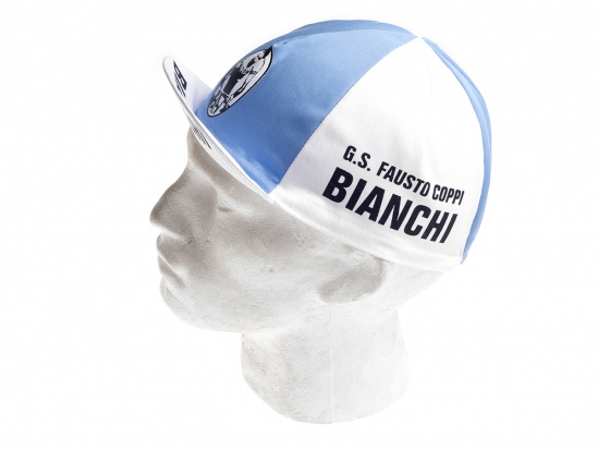 CYCLING CAP BIANCHI/ FAUSTO COPPI