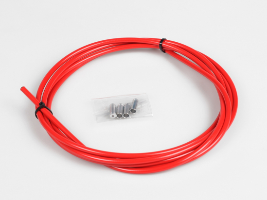 BRAKE CABLE HOUSING HOT RED BLB