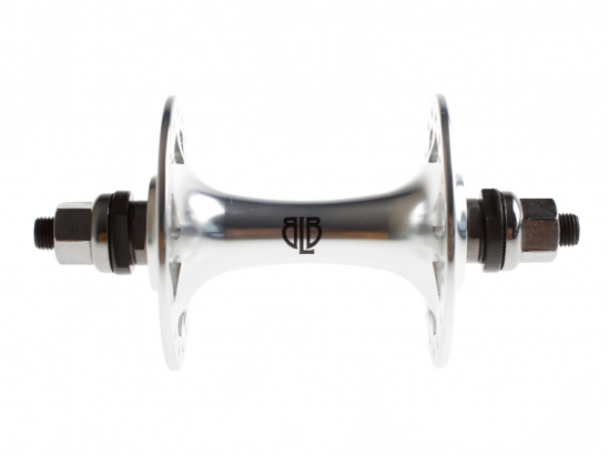 TRACK FRONT HUB SILVER 32H BLB