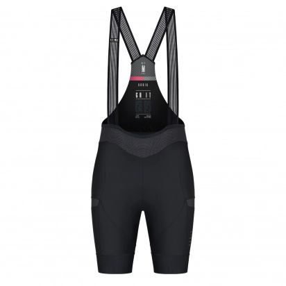 BIB SHORT GRIT BLACK WOMAN GOBIK