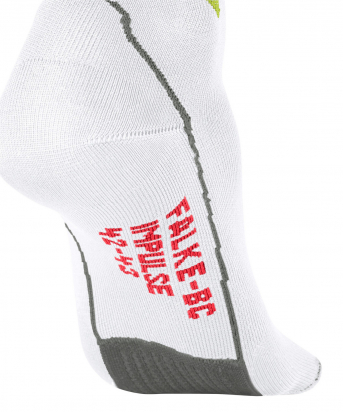 SOCKS IMPULSE VELOCITY WHITE/BLACK FALKE