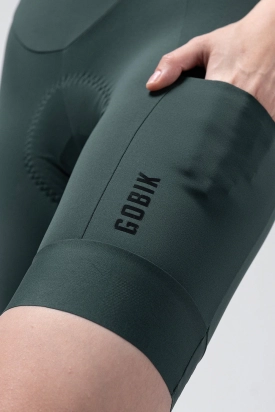 BIB SHORT GRIT 3.0 PINEWOOD WOMAN K9 GOBIK