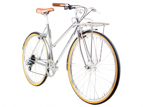 BICYCLE BUTTERFLY 8SPD CHROME BLB