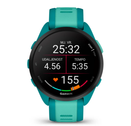 WATCH Forerunner® 165 MUSIC AQUAMARIN GARMIN