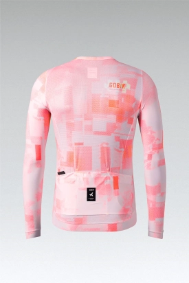 MAJICA BICIKLISTIČKA DUGI RUKAVI VANQUISH UNISEX FLAMINGO GOBIK