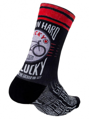 SOCKS TRAIN HARD GET LUCKY CYCOLOGY