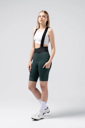 BIB SHORT GRIT 3.0 PINEWOOD WOMAN K9 GOBIK