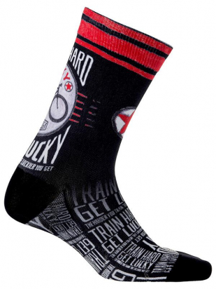 SOCKS TRAIN HARD GET LUCKY CYCOLOGY