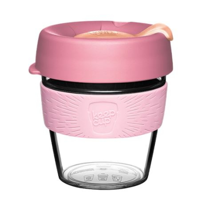 CUP ORIGINAL CLEAR 227ml PEACHES KEEPCUP