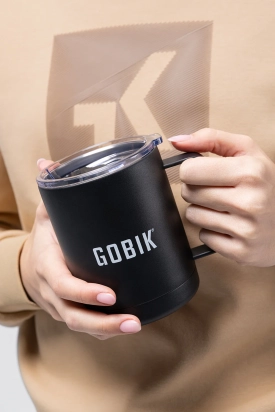 METAL CUP 350ML MUGEN BLACK GOBIK