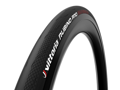 TIRE 700X25C RUBINO PRO FOLD BLACK VITTORIA