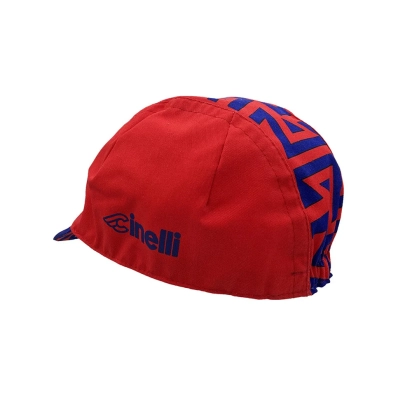 CYCLING CAP STILEMA TRE ROSSO BY ALESSANDRO MENDINI CINELLI