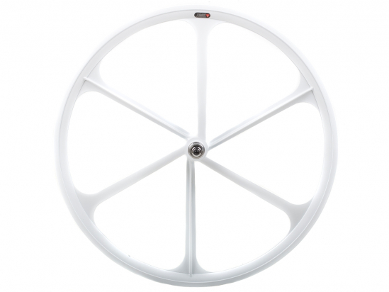 WHEEL REAR 6-SPOKE WHITE TENY