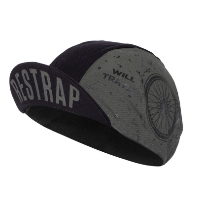 CYCLING CAP WILL TRAVEL FOR GRAVEL RESTRAP