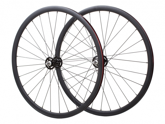 WHEELSET MATT BLACK 30mm NOVATEC