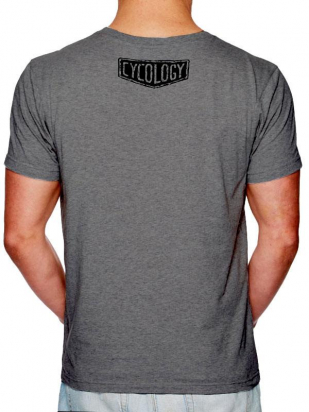 T-SHIRT IN DUST WE TRUST DARK GREY CYCOLOGY