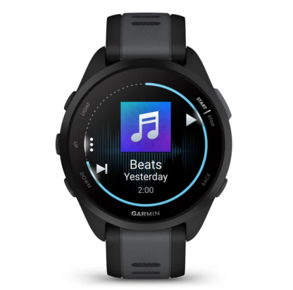 WATCH Forerunner® 165 MUSIC BLACK/GREY GARMIN