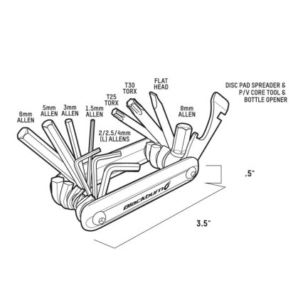 MULTI-TOOL GRID 13 BLACKBURN