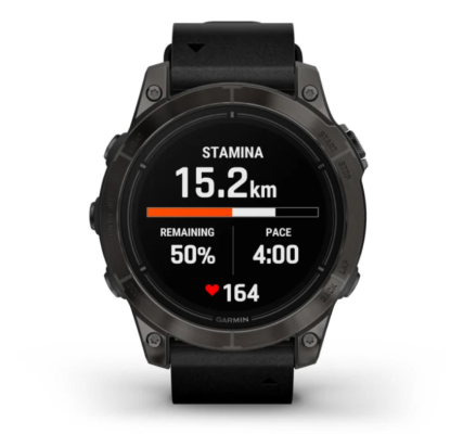 SAT Epix™ Pro (Gen 2) – SAPPHIRE EDITION 47mm SIVI/KOŽNI REMEN GARMIN