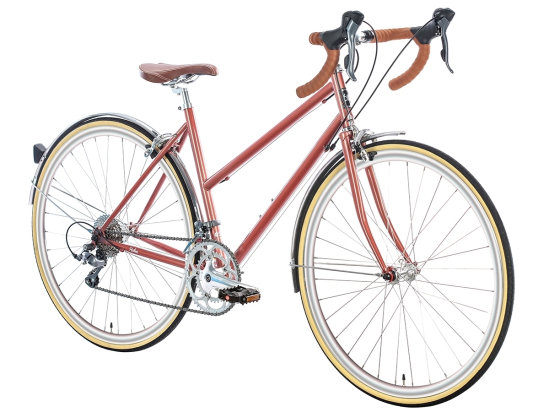 BICYCLE HELEN LADIES 16SPD ROSE GOLD 6KU