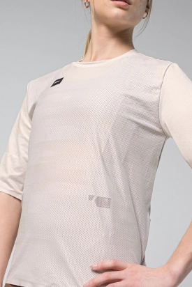 CYCLING T-SHIRT SHORT SLEEVES VOLT WOMAN TOFU GOBIK