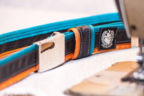 BELT TUBE TURQUOISE/ORANGE FELVARROM