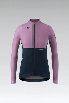 CYCLING JERSEY LONG SLEEVES HYDER BLEND WOMAN ORCHID GOBIK