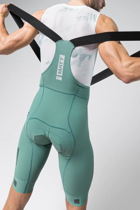 BIB SHORT MATT 2.0 MAN HEDGE GREEN K10 GOBIK